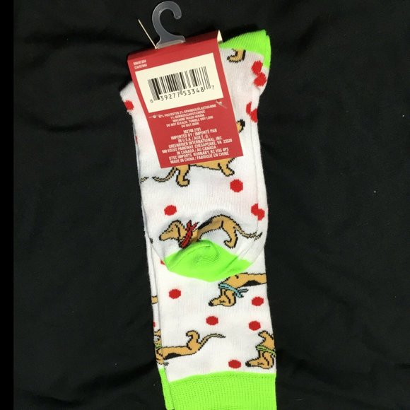 Fun Dachshund Dog Knee High Socks - Picture 2 of 3